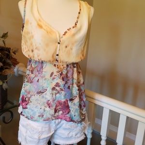 Buckle Daytrip sheer floral top